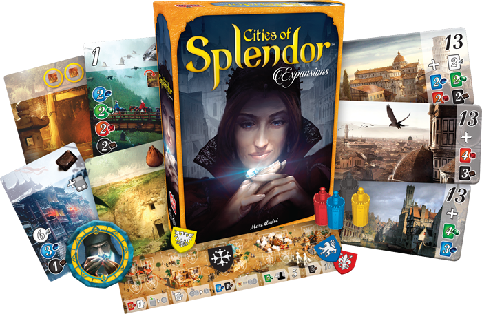 Cities of Splendor Expansions [Board Game, 2-4 Players] Board Game Asmodee   