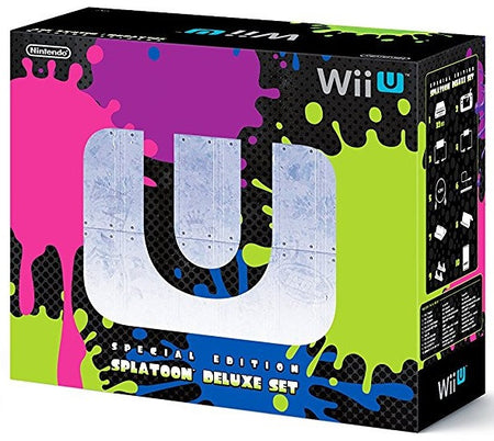 Nintendo Wii U Console - Special Edition Splatoon Deluxe Set 32GB [Nintendo Wii U System] Nintendo Systems Nintendo   