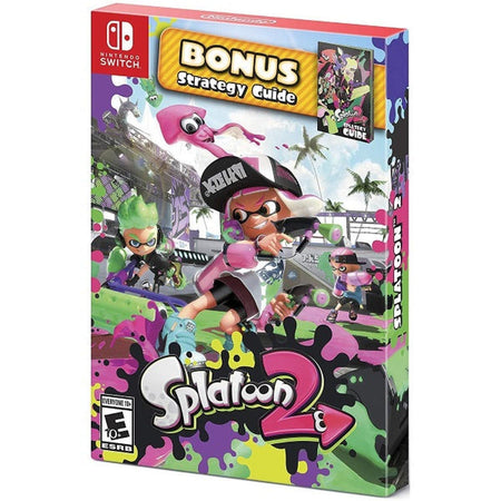 Splatoon 2 - Starter Pack w/ Strategy Guide [Nintendo Switch] Nintendo Switch Video Game Nintendo   