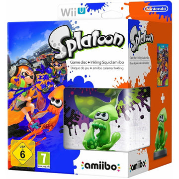 Splatoon - Limited Edition Bundle w/ Inkling Squid amiibo [Nintendo Wii U] Nintendo Wii U Video Game Nintendo   