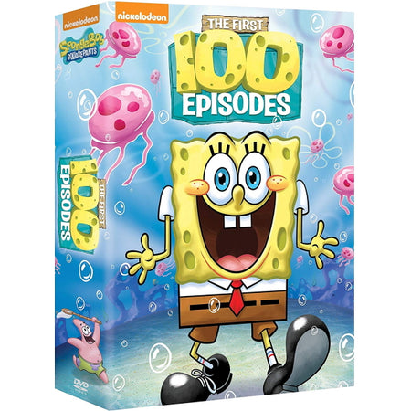 Spongebob Squarepants: The First 100 Episodes - Seasons 1-5 [DVD Box Set] DVDs & Blu-Rays Nickelodeon   