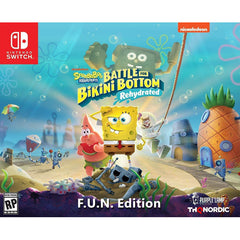 SpongeBob SquarePants: Battle for Bikini Bottom - Rehydrated -  F.U.N. Edition [Nintendo Switch] Nintendo Switch Video Game THQ   