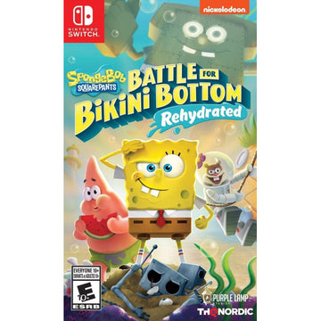 SpongeBob SquarePants: Battle for Bikini Bottom - Rehydrated [Nintendo Switch] Nintendo Switch Video Game THQ   