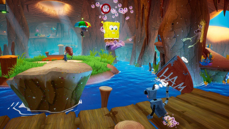 SpongeBob SquarePants: Battle for Bikini Bottom - Rehydrated [Xbox One] PlayStation 4 Video Game THQ Nordic   