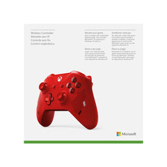 Xbox One Wireless Controller - Sport Red [Xbox One Accessory] Xbox One Accessories Microsoft   