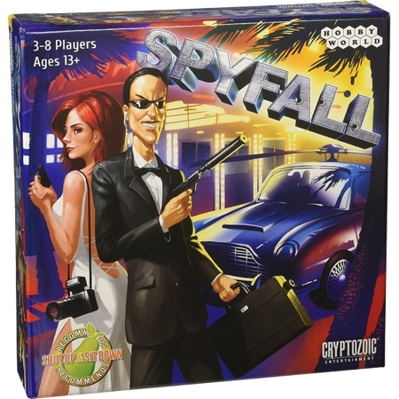 Spyfall Card Game Cryptozoic   