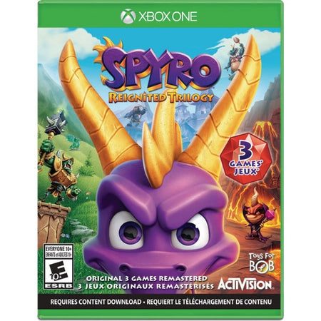 Spyro Reignited Trilogy [Xbox One] Xbox One Video Game Activision   