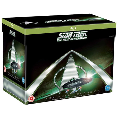 Star Trek: The Next Generation - The Full Journey Seasons 1-7 [Blu-Ray Box Set] DVDs & Blu-Rays Warner Brothers   