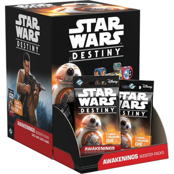 Star Wars Destiny TCG: Awakenings Booster Box - 36 Packs, Dice Included Card Game Disney   