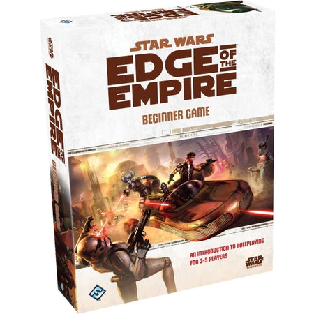 Star Wars: Edge of the Empire - Beginner Game [RPG Style Game, 3-5 Players] Board Game Fantasy Flight Games   