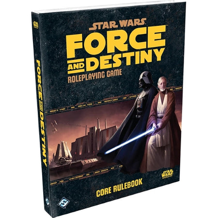 Star Wars: Force & Destiny Roleplaying Game - Core Rulebook [Hardcover Book] Book Fantasy Flight Games   
