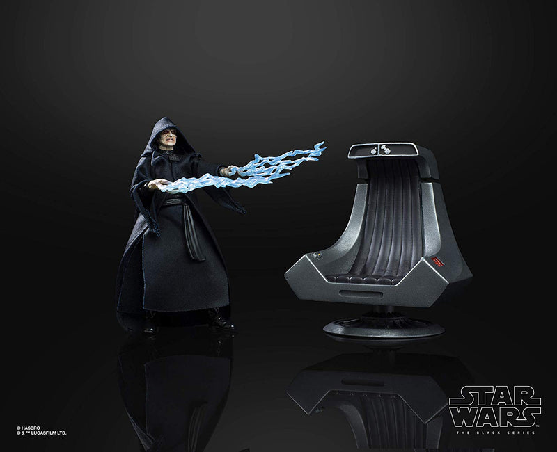 Star Wars: The Black Series - Emperor Palpatine and Throne 6" Action Figure [Toys, Ages 3+] Toys & Games Hasbro   
