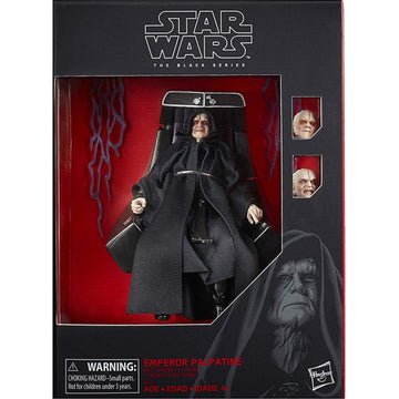 Star Wars: The Black Series - Emperor Palpatine and Throne 6" Action Figure [Toys, Ages 3+] Toys & Games Hasbro   