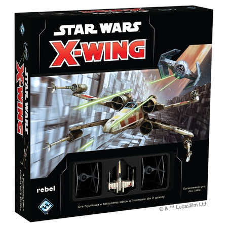 Star Wars: X-Wing Miniatures Game Core Set - 2nd Edition [Board Game, 2 Players] Board Game Fantasy Flight Games   