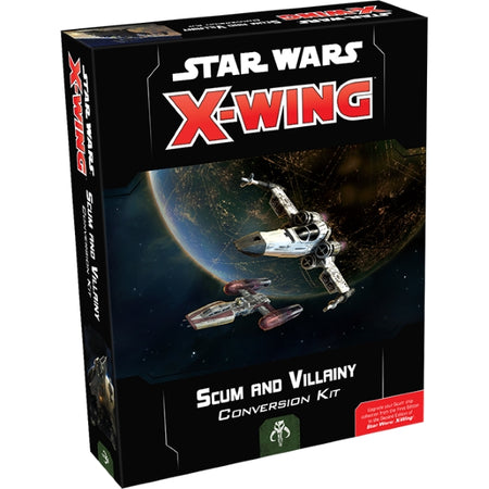 Star Wars: X-Wing Miniatures Game 2.0 - Scum & Villainy Conversion Kit [Board Game, 2 Players] Board Game Fantasy Flight Games   