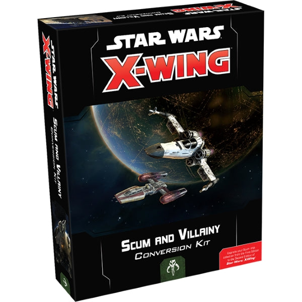 Star Wars: X-Wing Miniatures Game 2.0 - Scum & Villainy Conversion Kit [Board Game, 2 Players] Board Game Fantasy Flight Games   