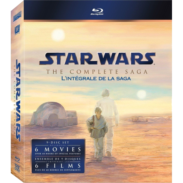 Star Wars: The Complete Saga [Blu-Ray Box Set] — MyShopville