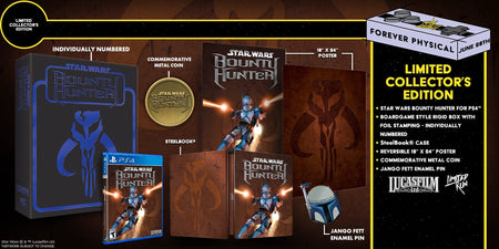 Star Wars: Bounty Hunter - Premium Edition - Limited Run #273 [PlayStation 4] PlayStation 4 Video Game Lucasfilm   