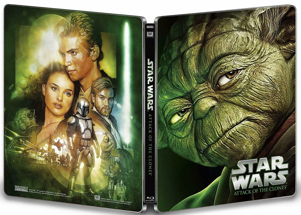 Star Wars: Episodes 1-6 - Limited Edition SteelBook Combo [Blu-ray] —  Shopville