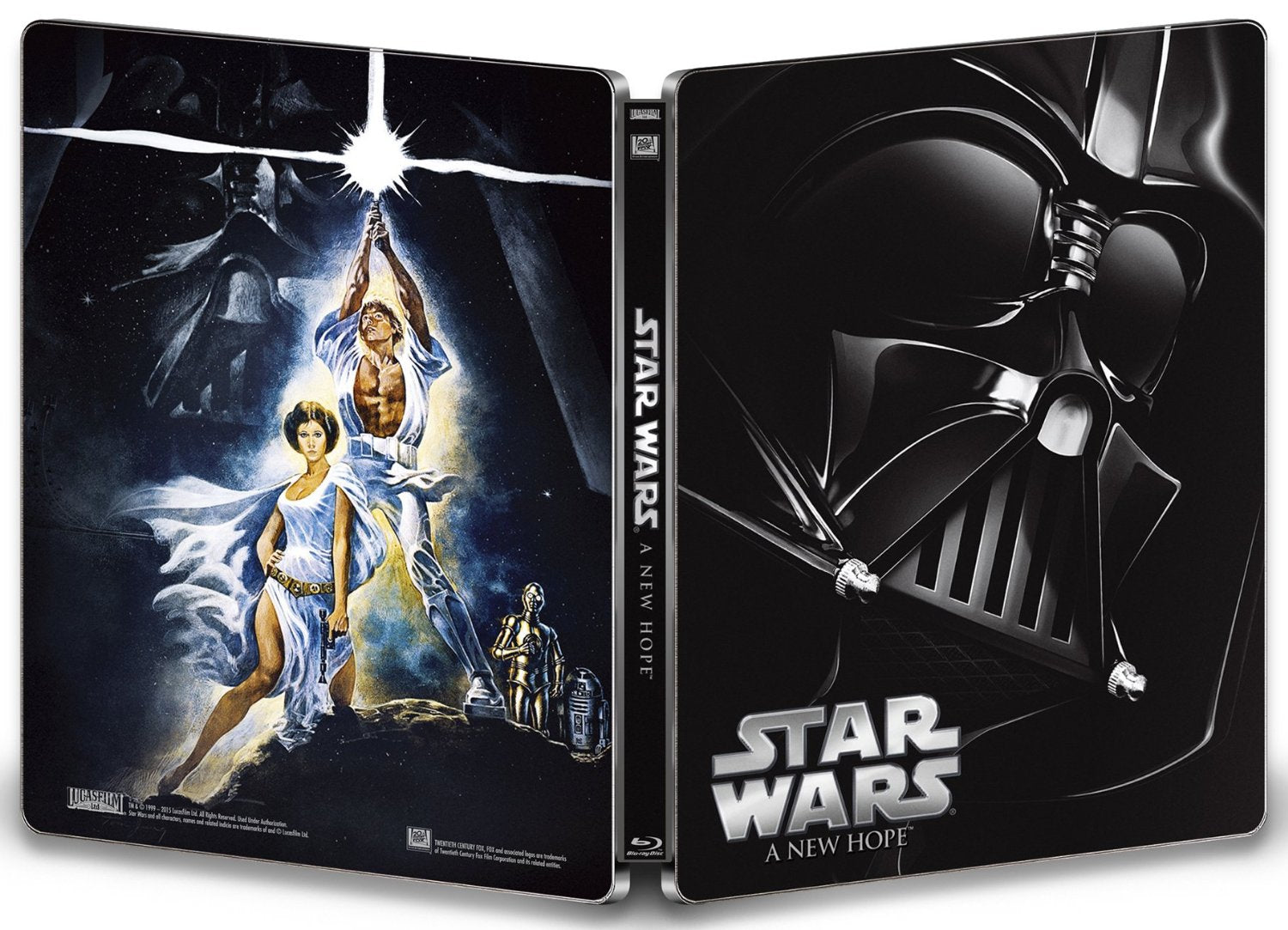 Star Wars: Episodes 1-6 - Limited Edition SteelBook Combo [Blu-ray