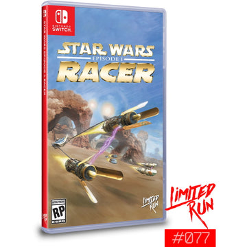 Star Wars Episode I: Racer - Limited Run #077 [Nintendo Switch] Nintendo Switch Video Game Limited Run Games   