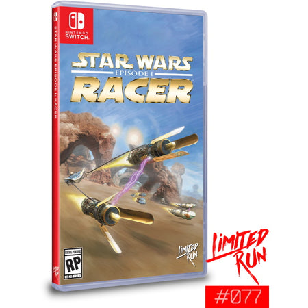 Star Wars Episode I: Racer - Limited Run #077 [Nintendo Switch] Nintendo Switch Video Game Limited Run Games   