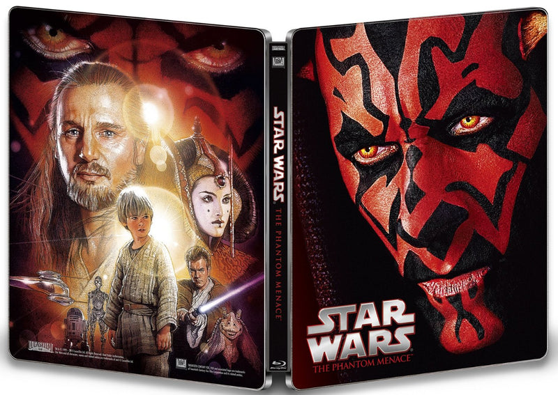 Star Wars: Episode I - The Phantom Menace - Limited Edition Collectible SteelBook [Blu-ray] DVDs & Blu-Rays 20th Century Fox   