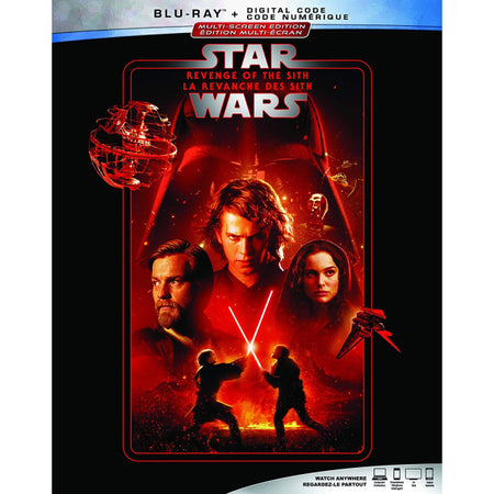 Star Wars: Episode III - Revenge of the Sith [Blu-ray + Digital] DVDs & Blu-Rays Disney   