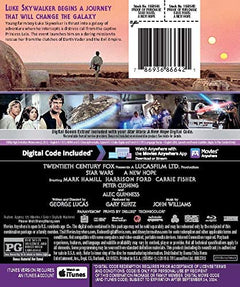 Star Wars: Episode IV - A New Hope [Blu-ray + Digital] DVDs & Blu-Rays Disney   