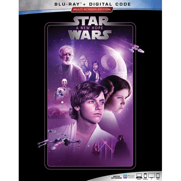 Star Wars: Episode IV - A New Hope [Blu-ray + Digital] DVDs & Blu-Rays Disney   