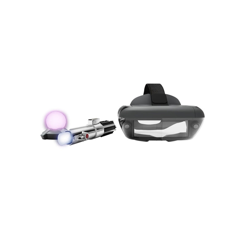 Star Wars: Jedi Challenges AR Headset with Lightsaber Controller and Tracking Beacon [Toys, Ages 10+] Toys & Games Disney   