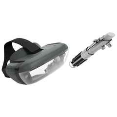 Star Wars: Jedi Challenges AR Headset with Lightsaber Controller and Tracking Beacon [Toys, Ages 10+] Toys & Games Disney   