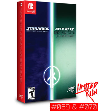 Star Wars Jedi Knight II: Jedi Outcast / Star Wars Jedi Knight: Jedi Academy - Limited Run #069 & #070 [Nintendo Switch] Nintendo Switch Video Game Limited Run Games   