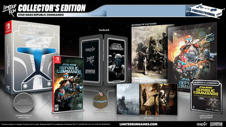 Star Wars: Republic Commando - Collector's Edition - Limited Run #103 [Nintendo Switch] Nintendo Switch Video Game Limited Run Games   