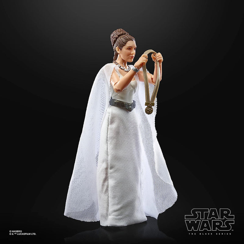 Star Wars: The Black Series - Princess Leia Organa (Yavin 4) 6-Inch Collectible Action Figure [Toys, Ages 4+] Toys & Games Hasbro   