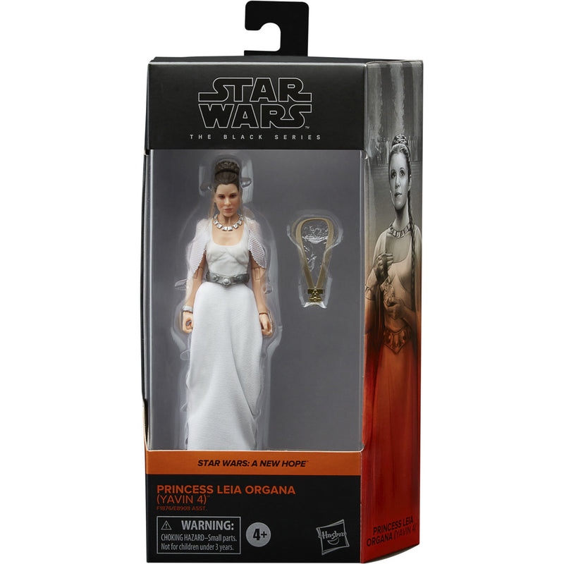 Star Wars: The Black Series - Princess Leia Organa (Yavin 4) 6-Inch Collectible Action Figure [Toys, Ages 4+] Toys & Games Hasbro   