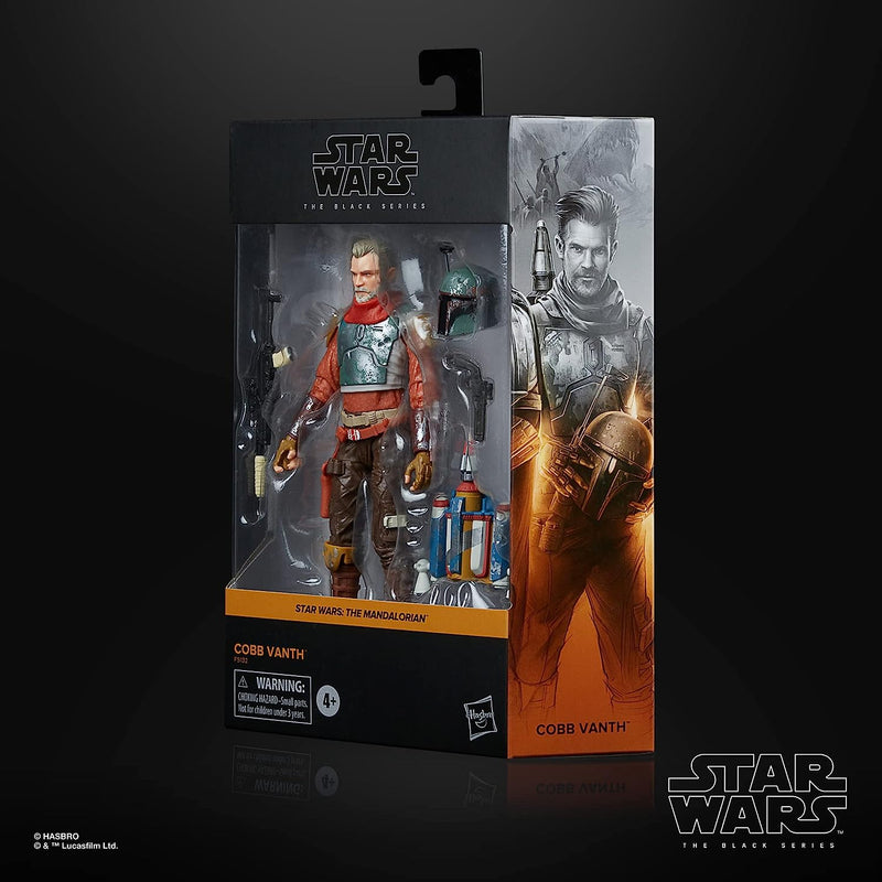 Star Wars: The Black Series - The Mandalorian Cobb Vanth 6-Inch Collectible Action Figure [Toys, Ages 4+] Toys & Games Hasbro   