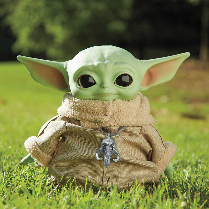 Star Wars: The Mandalorian - The Child (Baby Yoda) 12" Plush Figure w/ Accessories [Toys, Ages 3+] Toys & Games Mattel   