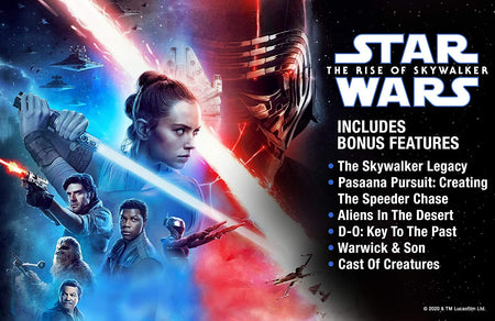 Star Wars: Episode IX - The Rise of Skywalker 4K [Blu-ray + 4K UHD] DVDs & Blu-Rays Lucasfilm   