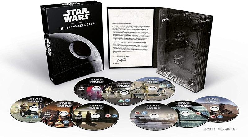 Star Wars: The Skywalker Saga - 9 Movie Collection [DVD Box Set] DVDs & Blu-Rays Disney   