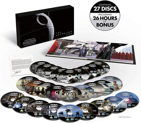 Star Wars: The Skywalker Saga  - 4K Limited Edition Complete Collection [Blu-Ray + 4K UHD Box Set] DVDs & Blu-Rays Lucasfilm   