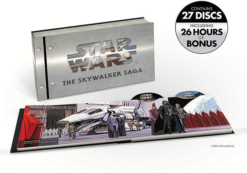 Star Wars: The Skywalker Saga  - 4K Limited Edition Complete Collection [Blu-Ray + 4K UHD Box Set] DVDs & Blu-Rays Lucasfilm   