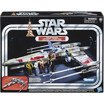 Star Wars: The Vintage Collection - Episode IV: A New Hope Luke Skywalker's X-Wing Starfighter Vehicle [Toys, Ages 4+] Toys & Games Disney   