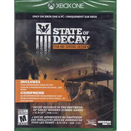 State of Decay - Year One Survival Edition [Xbox One] Xbox One Video Game Microsoft   