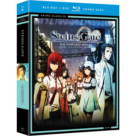 Steins;Gate: The Complete Series [Blu-Ray + DVD Box Set] DVDs & Blu-Rays Funimation   