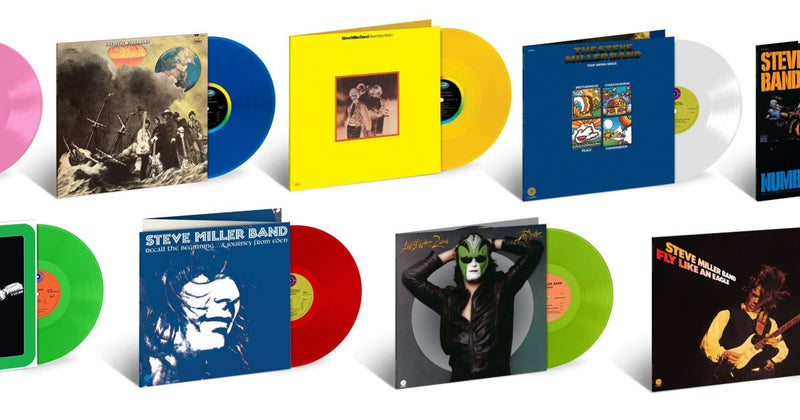 Steve Miller Band - Complete Albums Volume 1 (1968-1976) 9LP Box Set [Audio Vinyl] Audio CD/Vinyl Capitol Records   