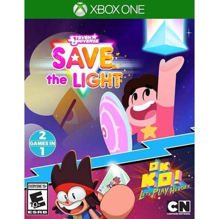 Steven Universe: Save the Light + OK K.O.! Let's Play Heroes Combo Pack [Xbox One] Xbox One Video Game Outright Games   