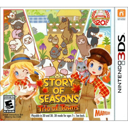 Story of Seasons: Trio of Towns [Nintendo 3DS] Nintendo 3DS Video Game XSEED Games   