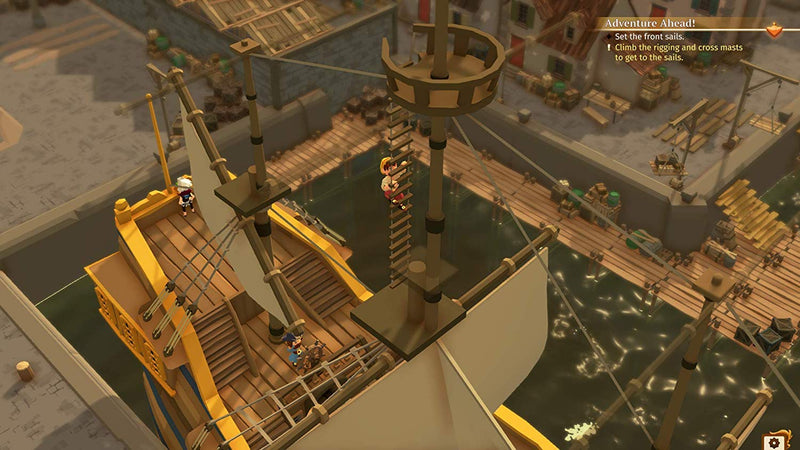 Stranded Sails: Explorers of the Cursed Islands [Nintendo Switch] Nintendo Switch Video Game Crescent Marketing   