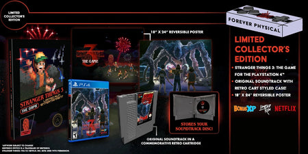 Stranger Things 3: The Game - Collector's Edition - Limited Run #310 [PlayStation 4] PlayStation 4 Video Game BonusXp   